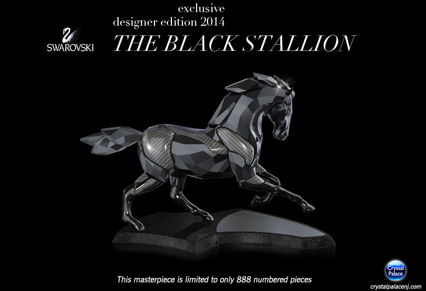 Swarovski The Black Stallion, Exclusive Designer Edition 2014