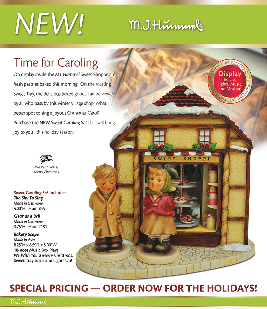 M.I. Hummel Sweet Caroling Collector Set