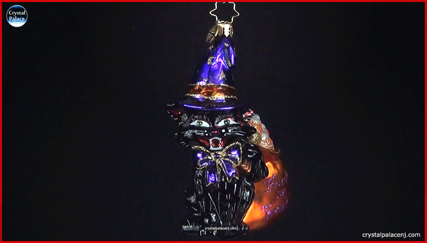 Christopher Radko Black Magic Ornament