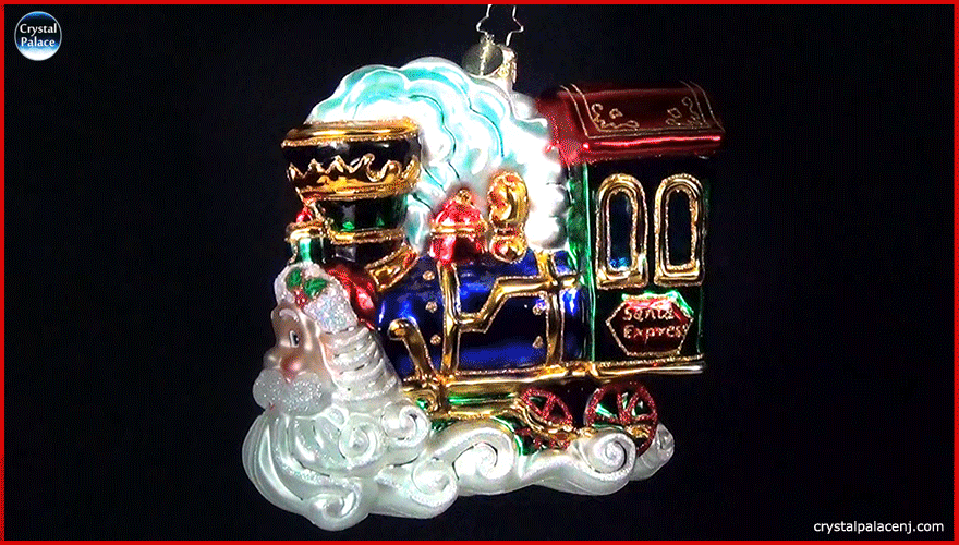 Christopher Radko Choo Choo Claus Ornament