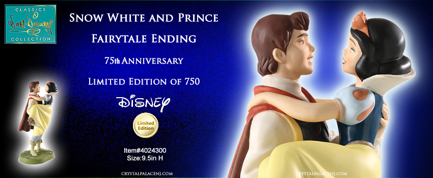 WDCC DISNEY Snow White and Prince Fairytale Ending 4024300