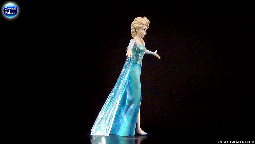 Disney Elsa's Cinematic Moment Couture de Force Figurine by Enesco