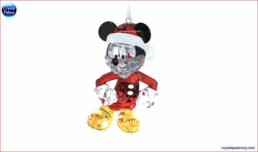 Swarovski Disney Mickey Mouse Christmas Ornament