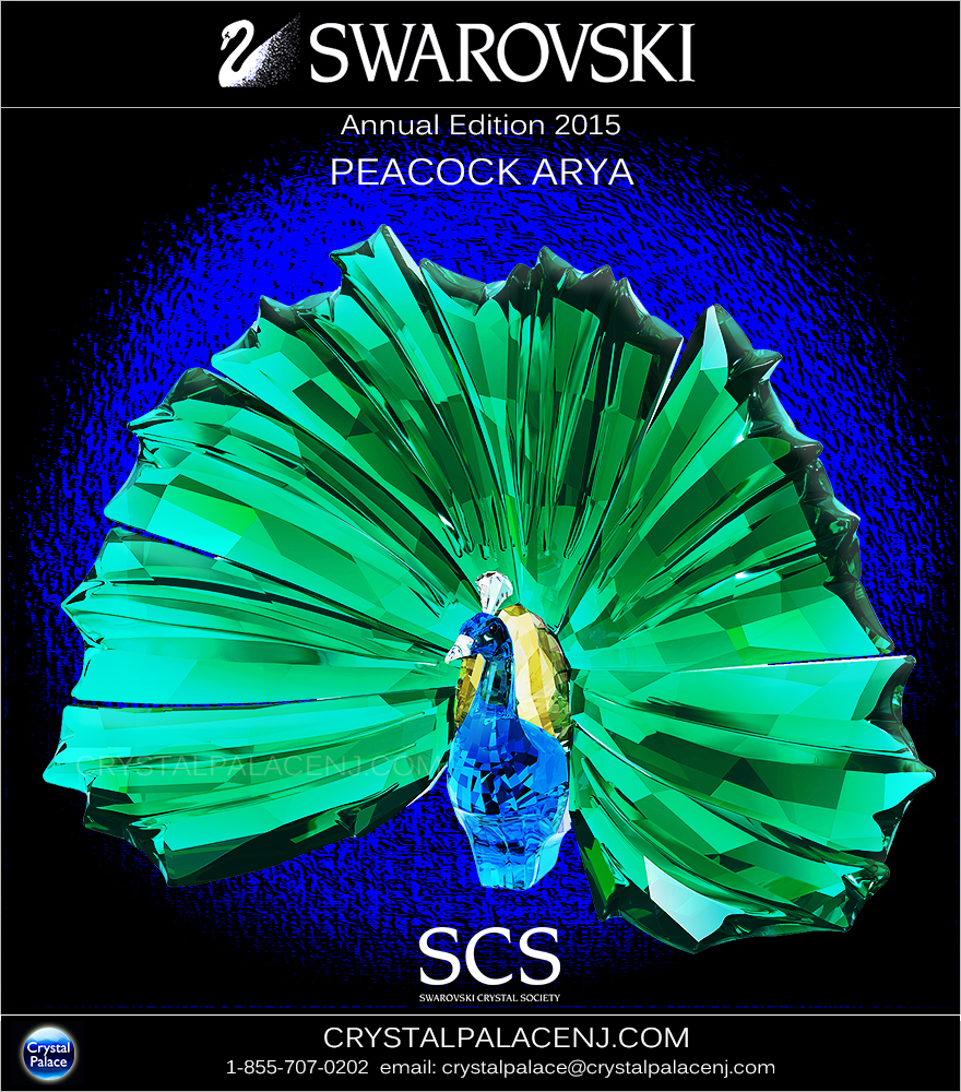 Swarovski SCS Annual Edition 2015 Peacock Arya