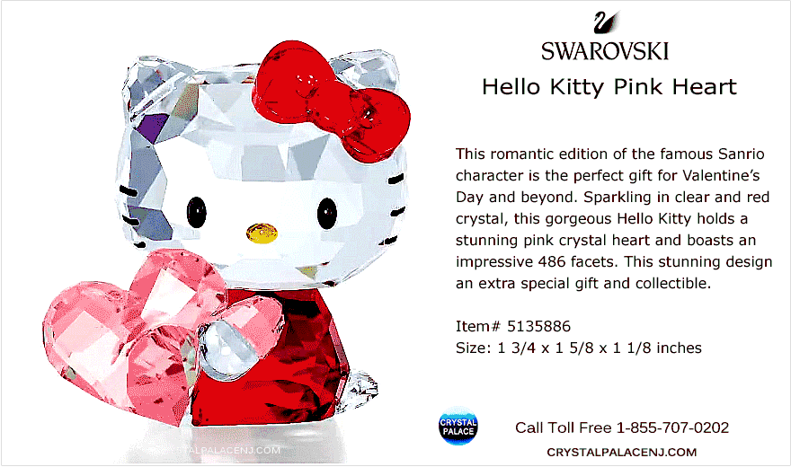 5135886 Swarovski Hello Kitty Pink Heart