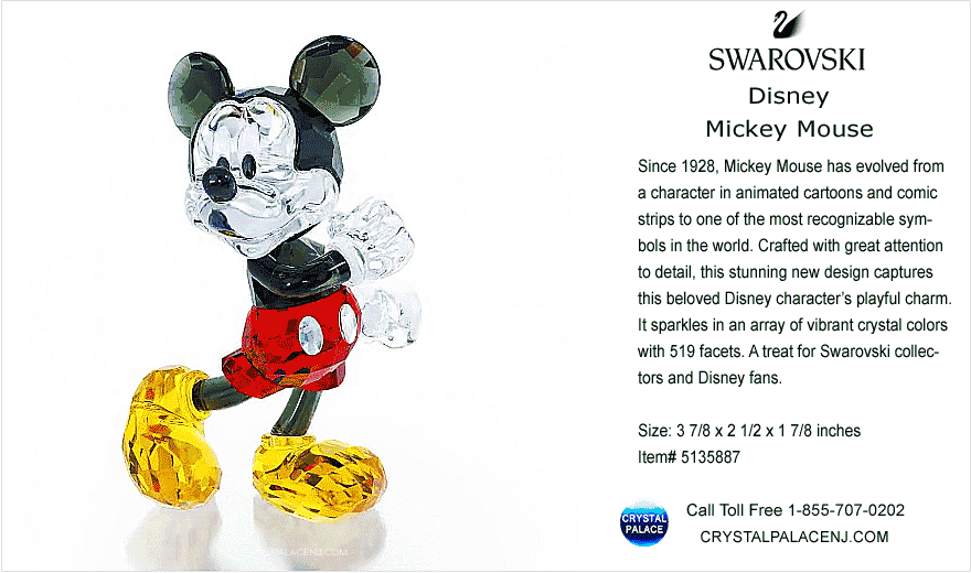 5135887 Swarovski Mickey Mouse