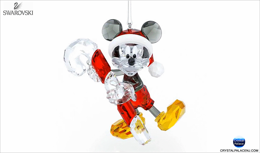 Swarovski Mickey Mouse Christmas Ornament