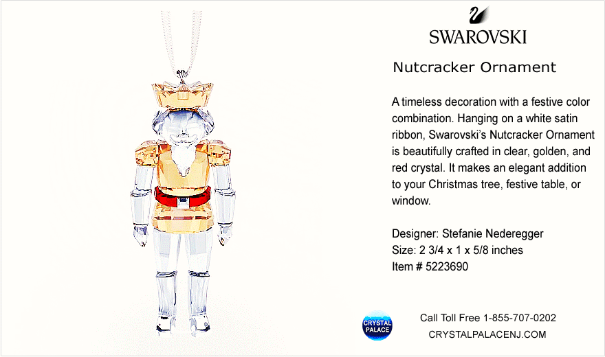 5223690 Swarovski Nutcracker Ornament