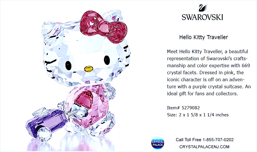 5279082 Swarovski Hello Kitty Traveller