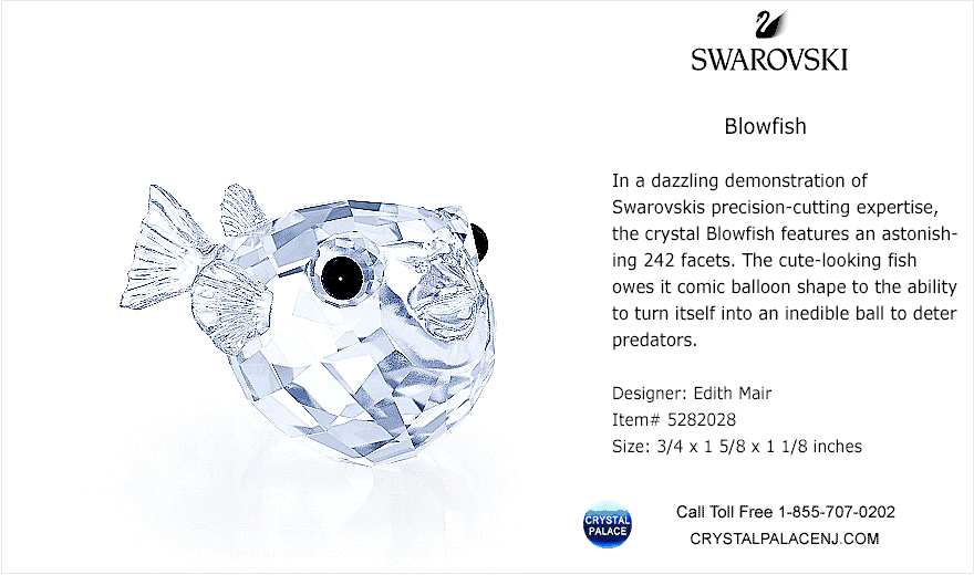 5282028 Swarovski Blowfish
