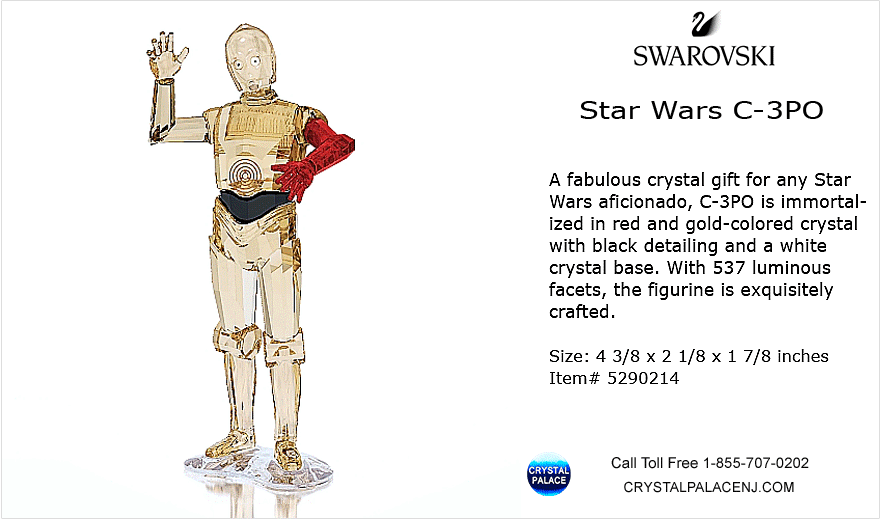 5290214 Swarovski Disney Star Wars C-3PO