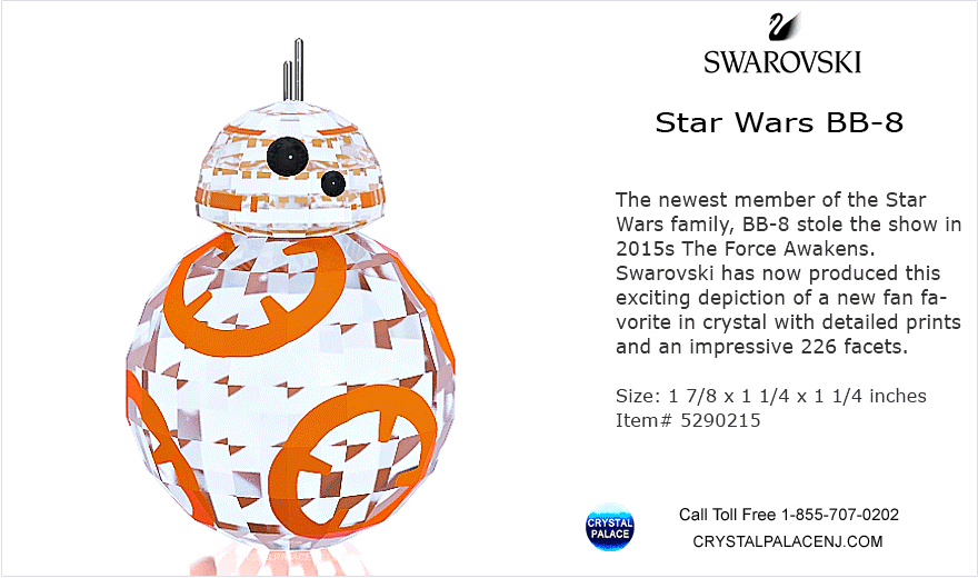 5290215 Swarovski Disney Star Wars BB-8O