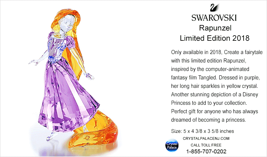 5301564 Swarovski Disney Rapunzel Limited Edition 2018
