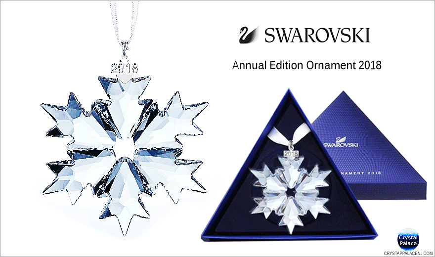Swarovski 2018 Christmas Annual Edition Ornament