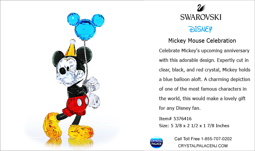 5376416 Swarovski Disney Mickey Mouse Celebration