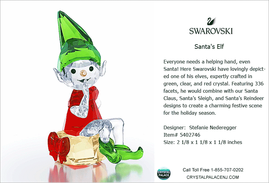 5402746 Swarovski Santa's Elf
