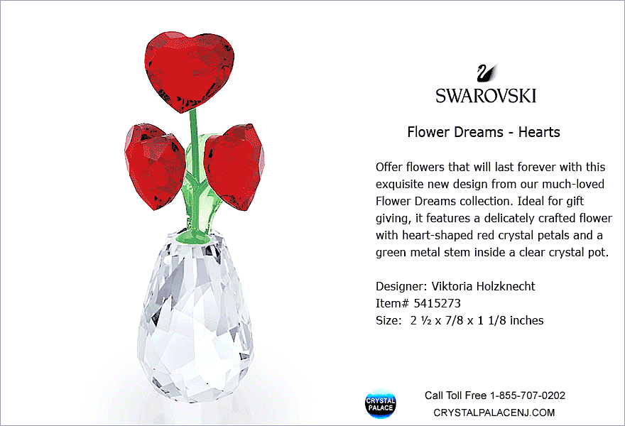 5415273 Swarovski Flower Dreams - Hearts