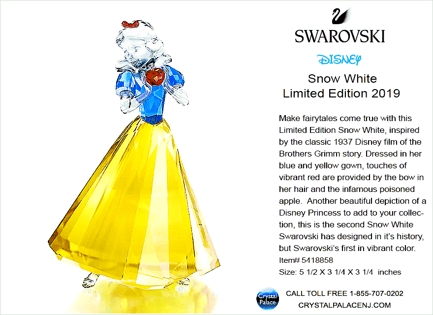 5418858 SWAROVSKI SNOW WHITE LIMITED-EDITION 2019