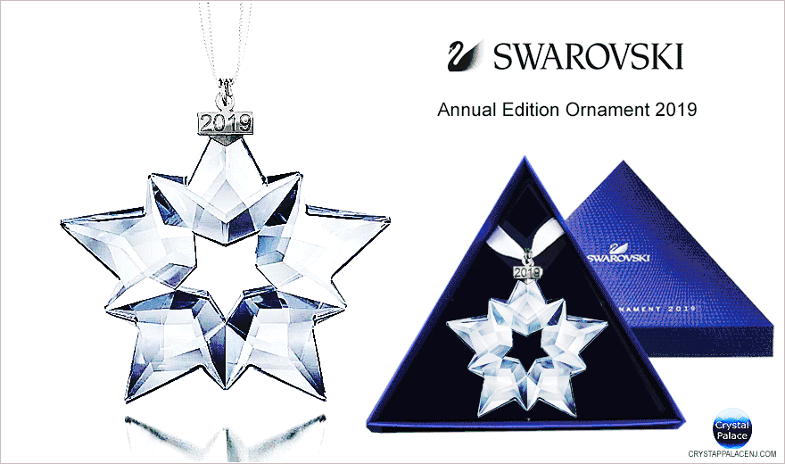 5427990 Swarovski Crystal Annual Edition 2019 Christmas Star Ornament