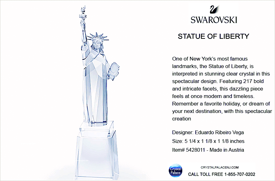 5428011 Swarovski Travel Memories Statue Of Liberty 