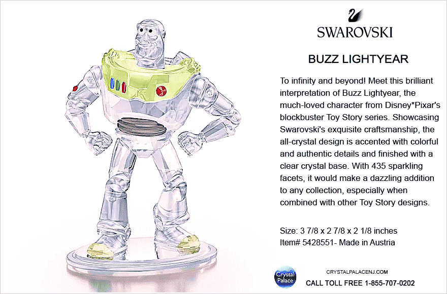 5428551 Swarovski Toy Story Buzz Lightyear