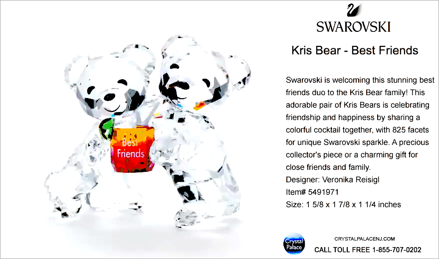 5492229 Swarovski Kris Bear - Best Friends