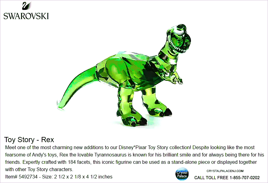 5492734  Swarovski Toy Story - Rex