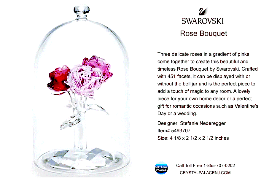 5493707 Swarovski  Rose Bouquet 