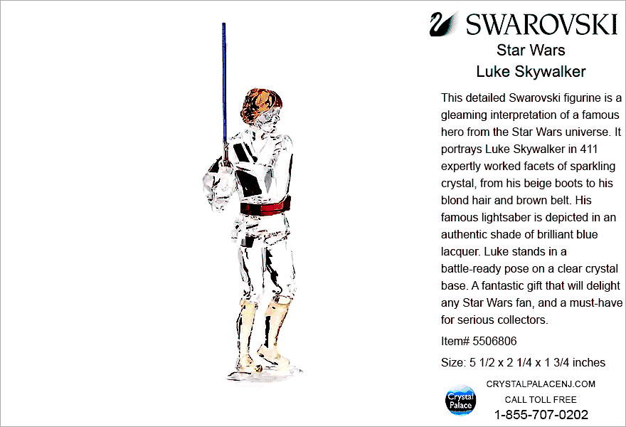 5506806 Swarovski Star Wars  Luke Skywalker