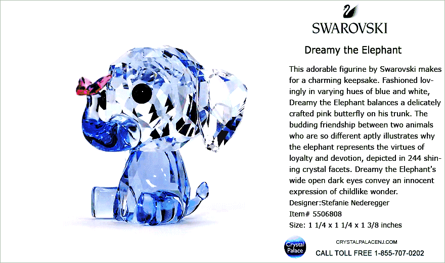 5506808 Swarovski Dreamy the Elephant