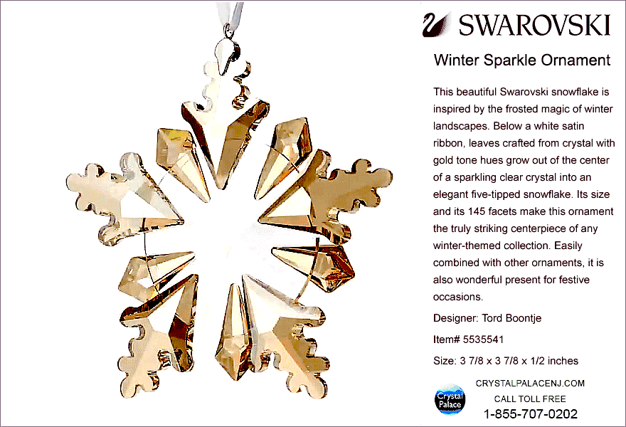 Swarovski SCS Winter Sparkle Ornament Annual Edition 2020