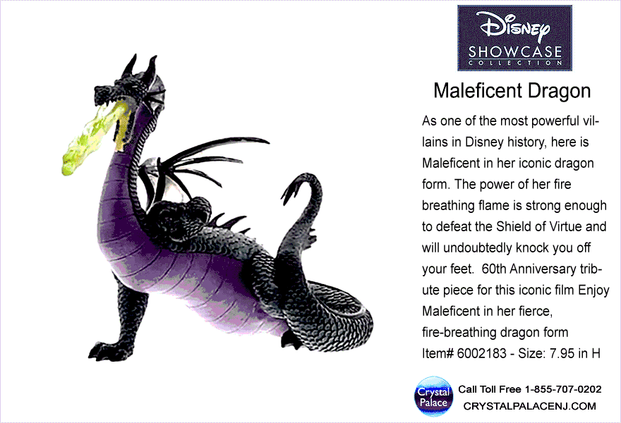 6002183 Maleficent Dragon Disney Couture de Force  Disney Couture de Force