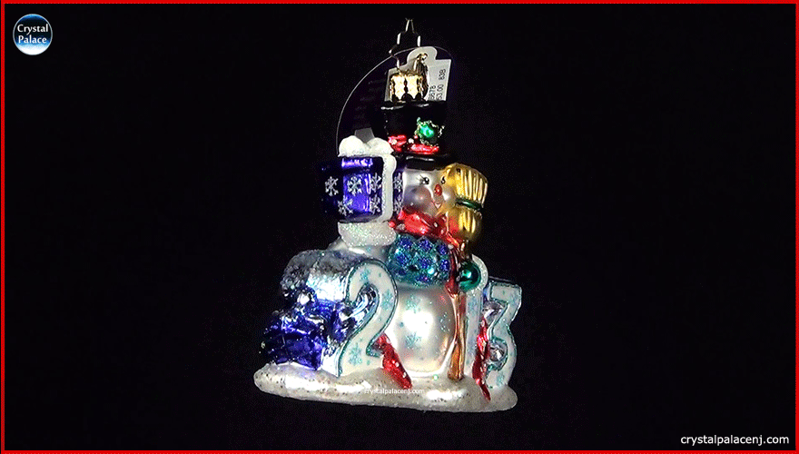Christopher Radko Here is to the Year Ornament