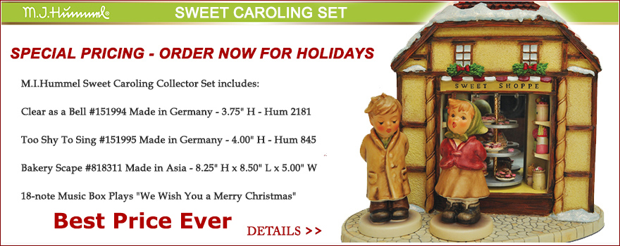 M.I. Hummel Sweet Caroling Collector Set
