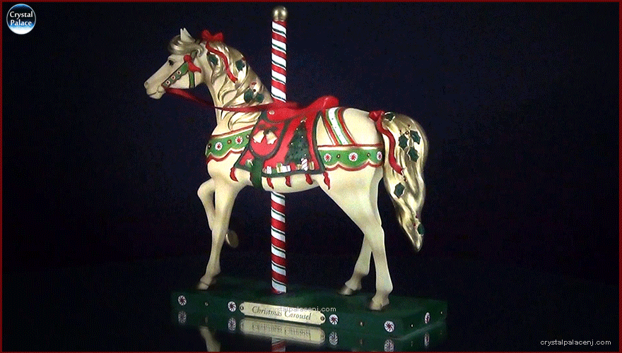 Painted Ponies Christmas Carousel