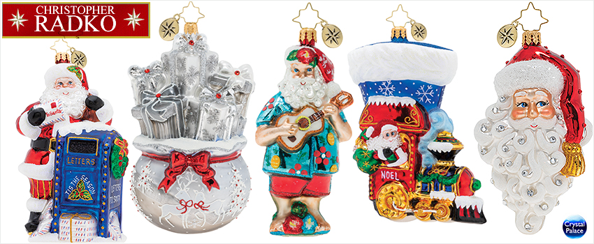 2019 Christopher Radko Christmas Ornaments