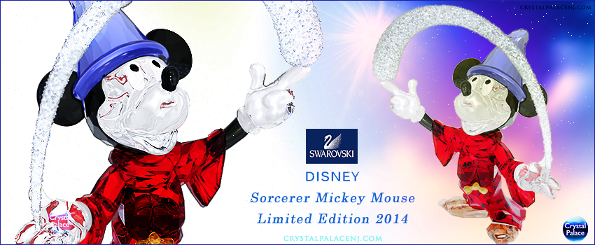 Swarovski Mickey  Mouse LE 2014 Swarovski Disney Sorcerer Mickey